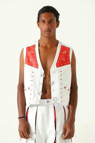 HANDCRAFTED LEATHER VEST