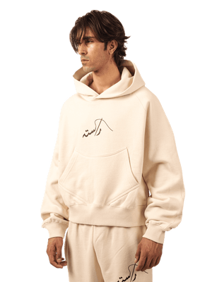 Delancey cream hoodie