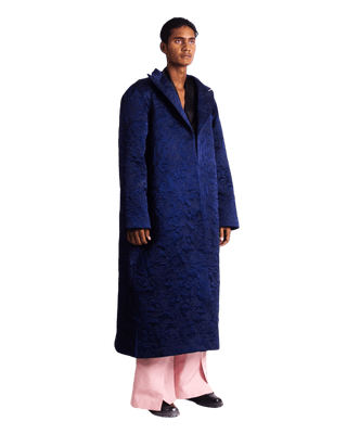 "HER MAJESTY" QUILTED LONG COAT