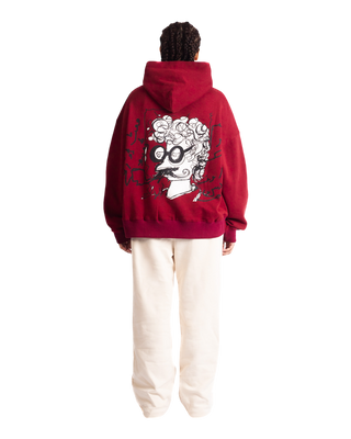 "ROOSEVELT" RED HOODIE