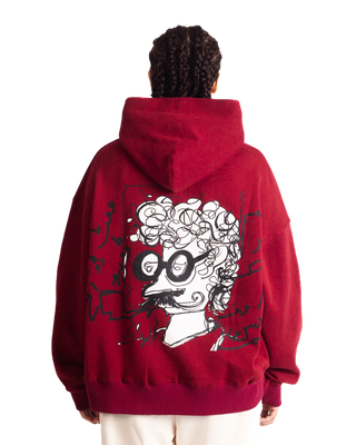 "ROOSEVELT" RED HOODIE