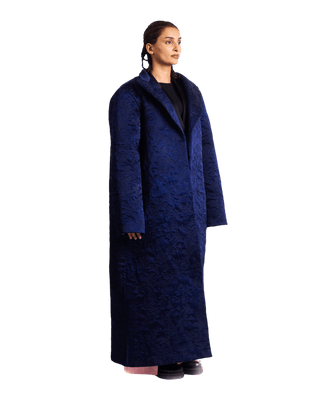 "HER MAJESTY" QUILTED LONG COAT