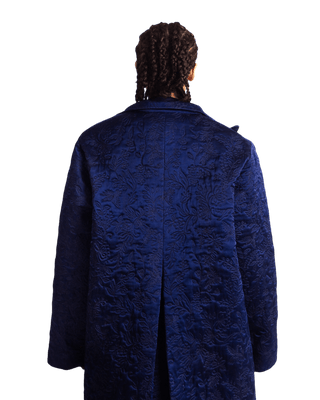 "HER MAJESTY" QUILTED LONG COAT