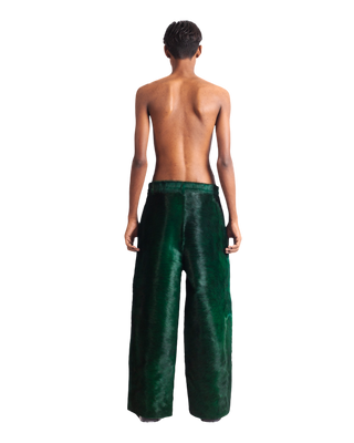 "EMBER RELIC" LEATHER TROUSERS