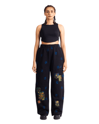 PATCHWORK BLOCKPRINT SWEATPANTS V2