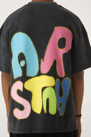 "Bubblegum" printed T-shirt