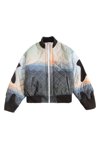 "MILLERS PLANET" QUILTED JACKET