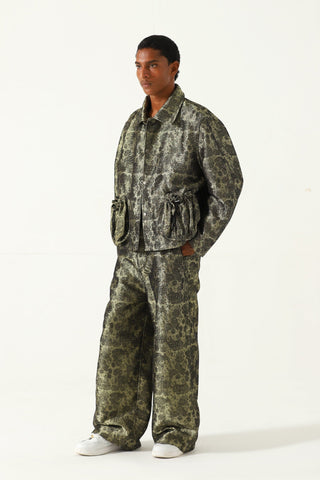 "Chamak" handwoven jacquard jacket
