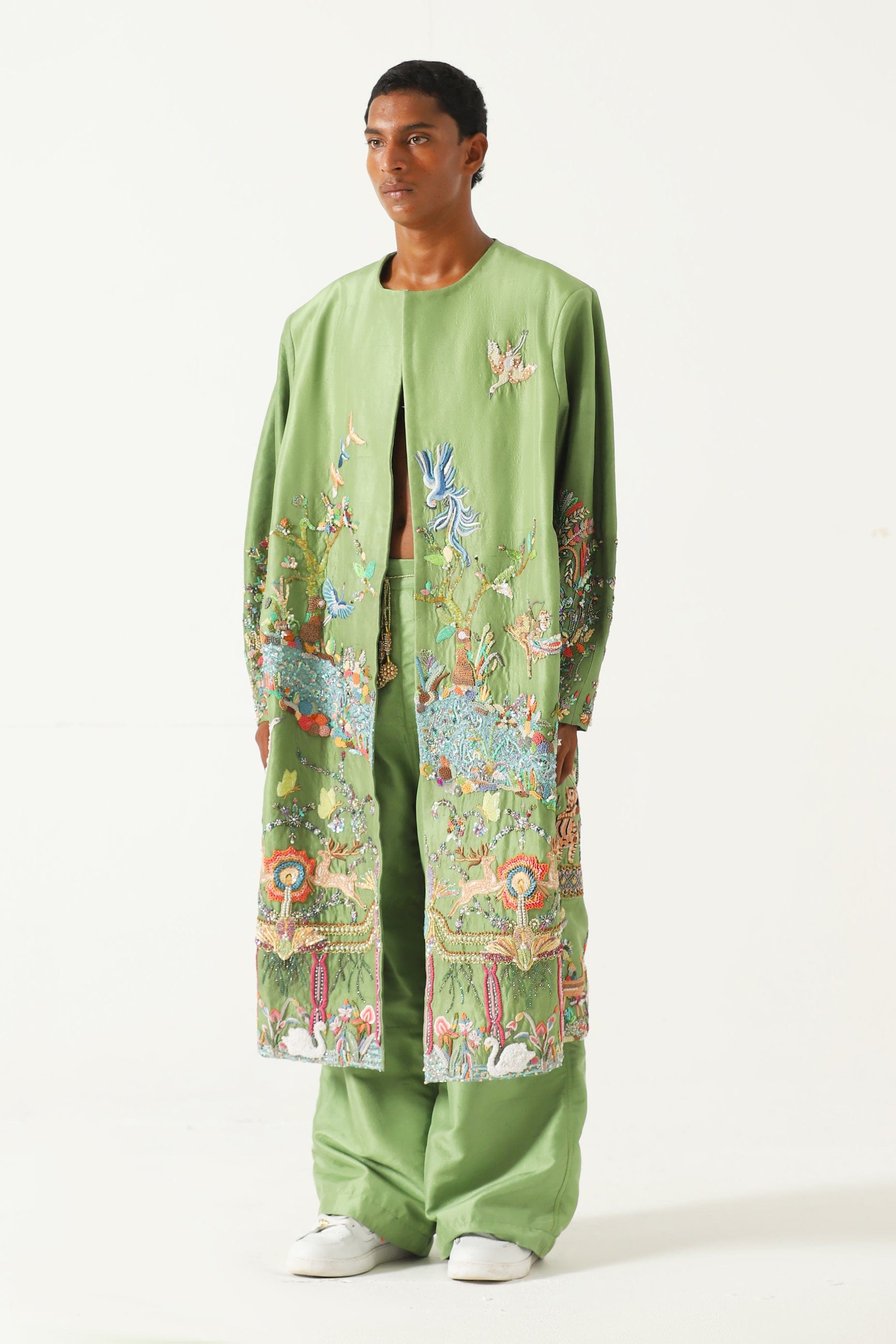 Emerald Jacket Emerald Green Silk Jacket