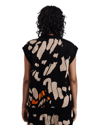 "METROPOLIS" JACQUARD VEST