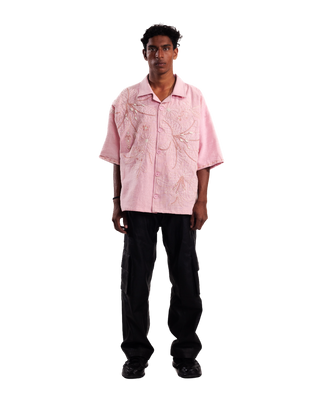 "BIEBS IN SHALIMAR" HAND EMBROIDERED SHIRT