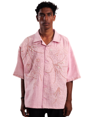 "BIEBS IN SHALIMAR" HAND EMBROIDERED SHIRT