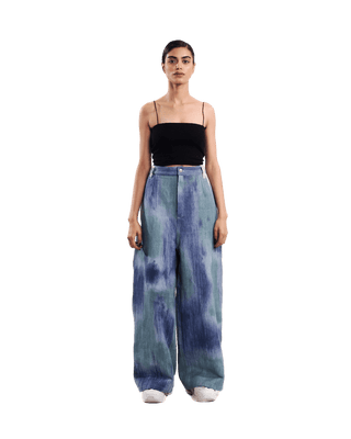 "WUTHERING HEIGHTS" YARN DYED TROUSERS