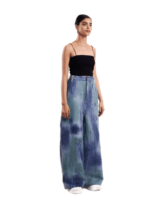 "WUTHERING HEIGHTS" YARN DYED TROUSERS