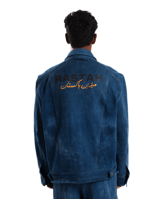 INDIGO MADE IN PAK DENIM JACKET 001