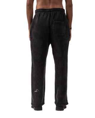 BLACK ACID WASH SWEATPANTS (V4)