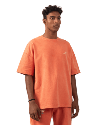 BURNT ORANGE MADE IN PAK T-SHIRT (V4)