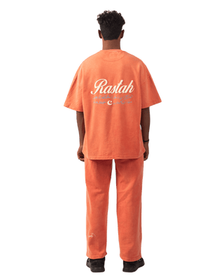 BURNT ORANGE MADE IN PAK T-SHIRT (V4)