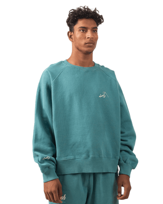 SEA GREEN MADE IN PAK SWEATSHIRT (V4)