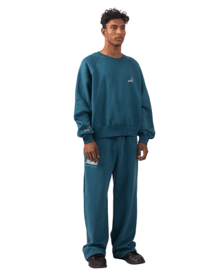 DARK CYAN MADE IN PAK SWEATSHIRT (V4)