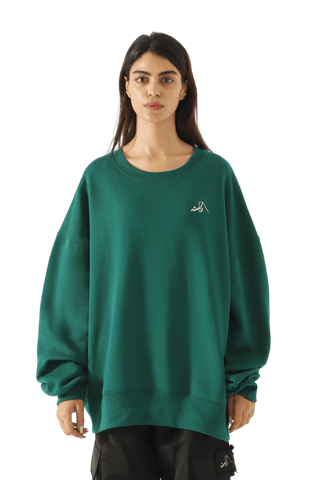 moss green made in pak sweatshirt (v1)