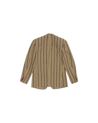 "SUNSET STRIPES" HANDWOVEN BLAZER