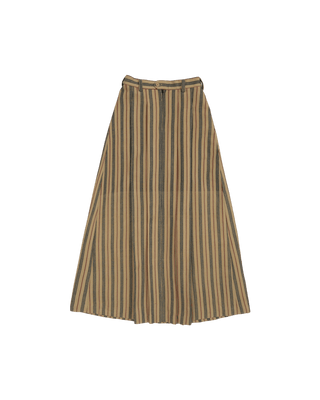 "SUNSET STRIPES" MAXI SKIRT