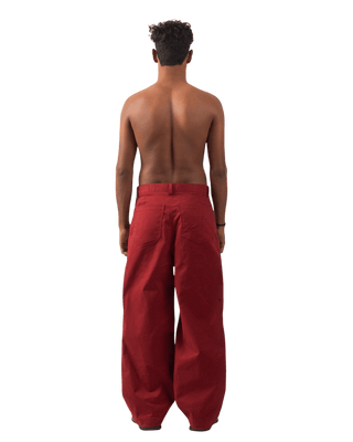 SCARLET TWILL PANTS