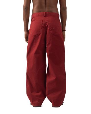 SCARLET TWILL PANTS