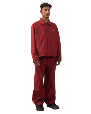 SCARLET TWILL JACKET