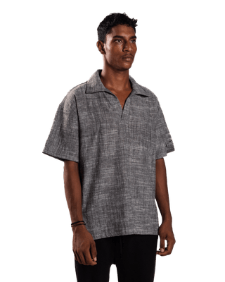 GREY KHADDAR POLO