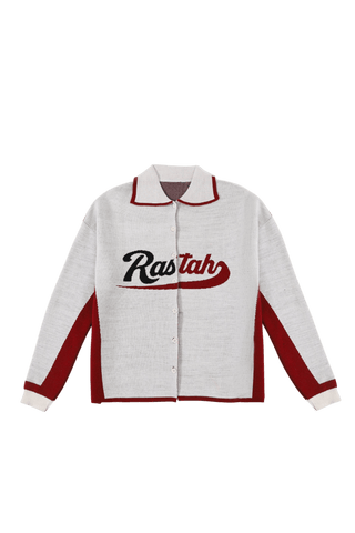 "Babe ruth" knit sweater