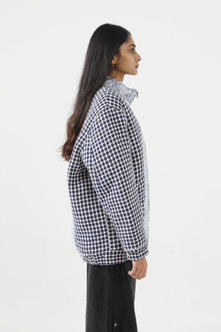 BLOCK PRINTED PUFFER JACKET - Rastah