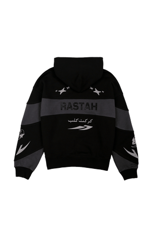 Rastah Cricket Club Panel Hoodie