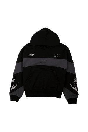 Rastah cricket club panel hoodie