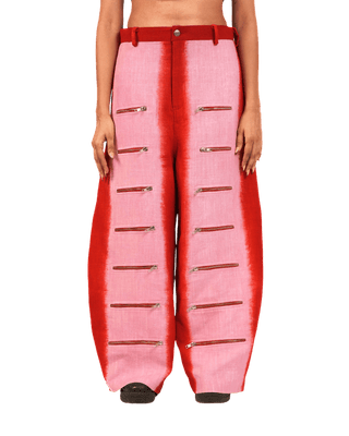 "BUBBLE GUM" KHADDAR PANTS