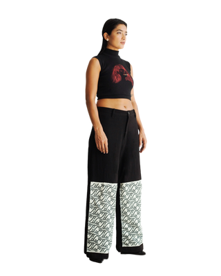 "ISHQ" RELAXED PANTS