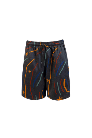 Doodle bloom shorts