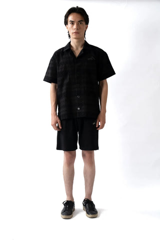 Black Button Down Khadar