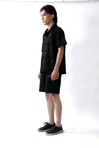 Black Button Down Khadar