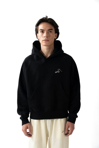 Black Oversized Hoodie