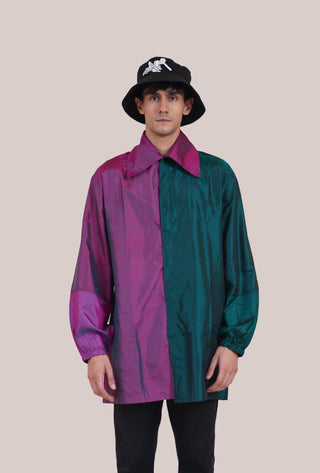 Kataan Silk Panel Shirt - Rastah