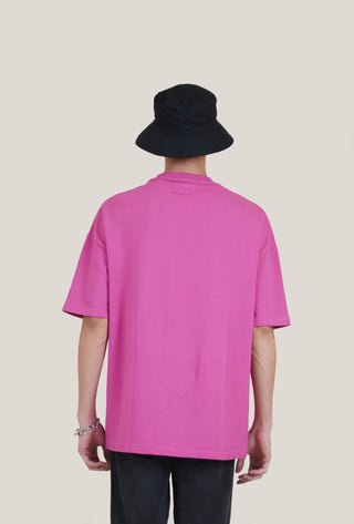 Pink "Eyes Cant See" Patch T-shirt - Rastah