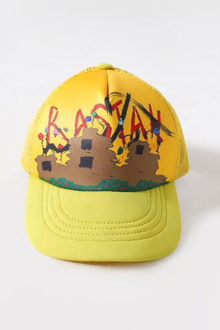 "KITE RUNNER" PRINTED CAP
