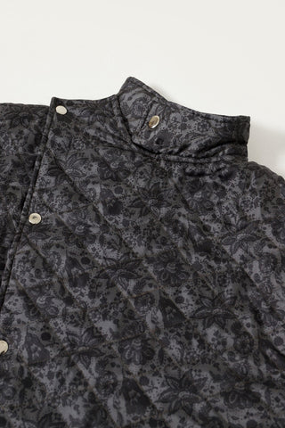 QUILTED FLORAL VEST - Rastah